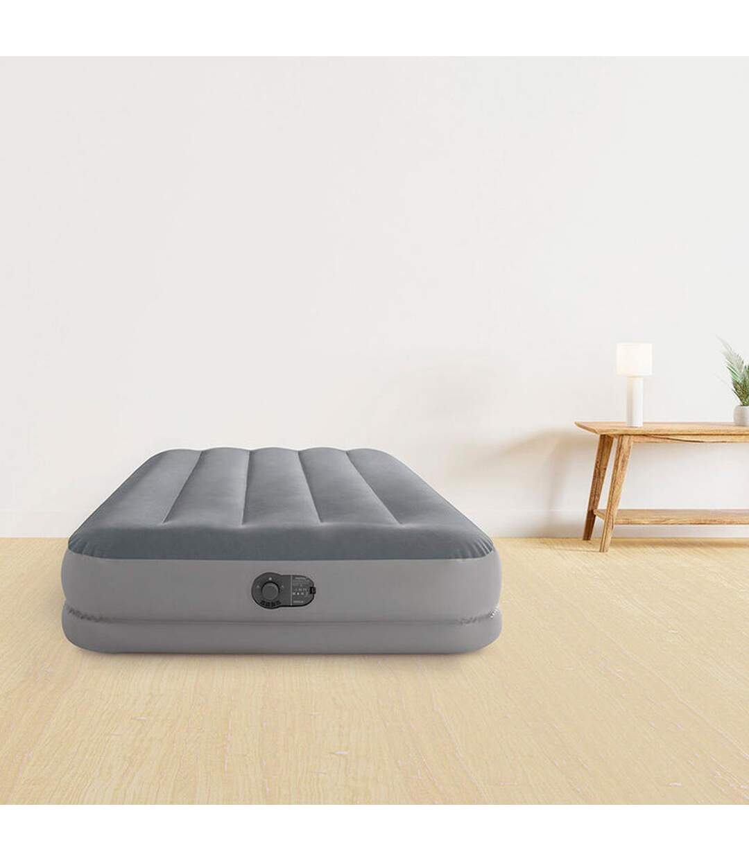Matelas Gonflable 1 Place Électrique Flex 191cm Gris-3
