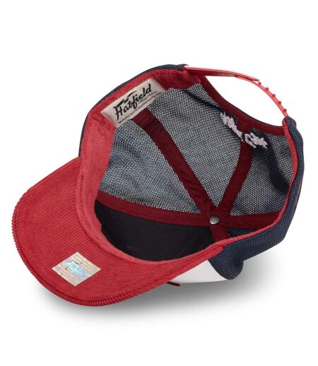 Casquette trucker avec filet bi-matière semi curved animal Eagle Hatfield