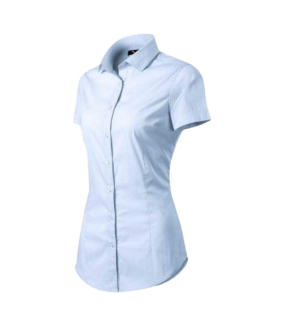 Chemisier Motif/style Éclair Femme Bleu Malfini-3