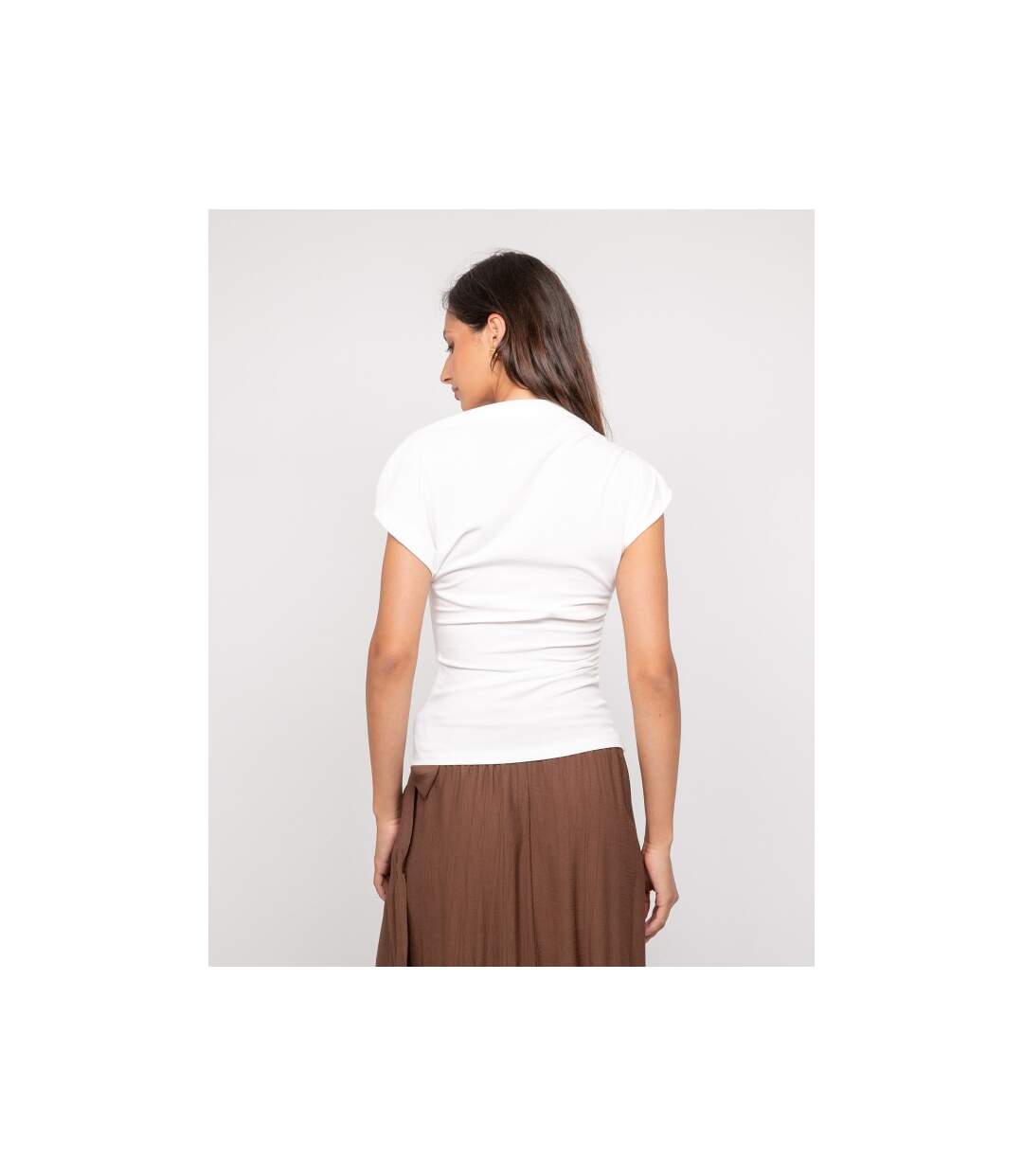 Top drapé avec bijoux FIJAYA - Dona X Lisa-2