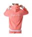 Sweat à Capuche Zippé Rose Homme Project X Paris Logote - L