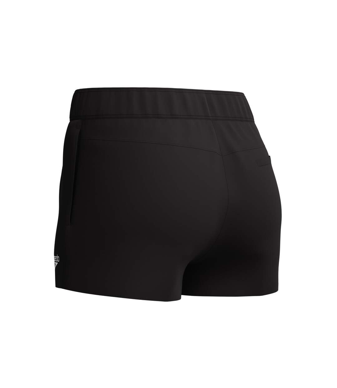 Womens/ladies Essential Swim Shorts Black Speedo-4