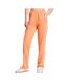 Pantalon jogging orange femme adidas classic-1