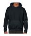 Unisex adult heavy blend hoodie black Gildan