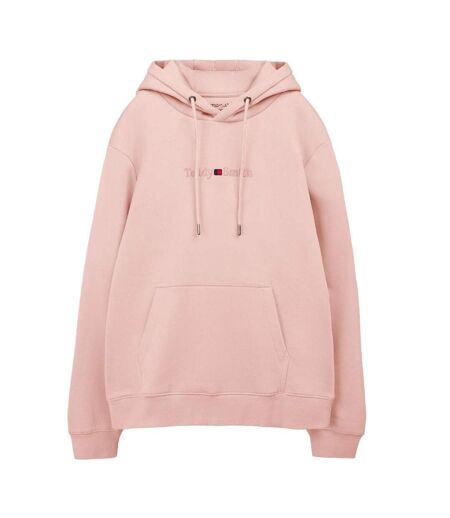 Sweat à capuche rose  homme teddy smith