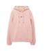 Sweat à capuche rose  homme teddy smith-1