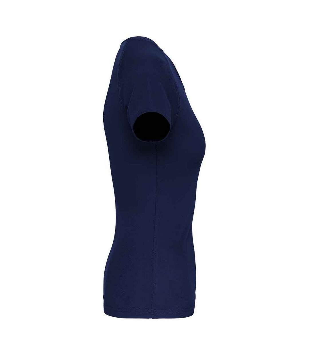 Womens/ladies Performance T-shirt Navy Proact-3