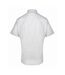 Mens Supreme Heavy Poplin Short Sleeve Work Shirt White Premier-2