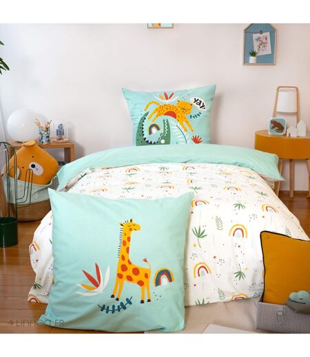 Parure de lit POUMBA coton BCI adouci