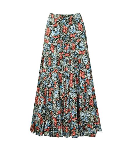 Womens/ladies Boho Maxi Skirt Multicoloured Joe Browns