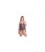 Maillot De Bain 1 Pièce Motif/style Ceinturé Femme Vert Animal-1