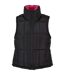 Doudoune Sans Manches Femme Noir Fuchsia Urban Classics-1