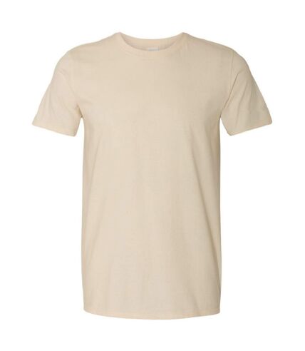 T-shirt manches courtes homme beige clair Gildan