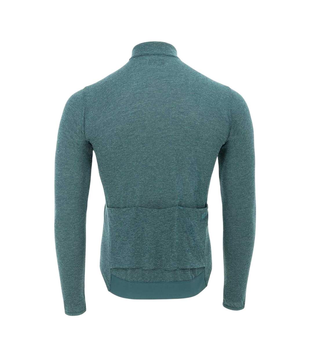 Mens Full Zip Cycling Jersey Green Marl Pinnacle-2