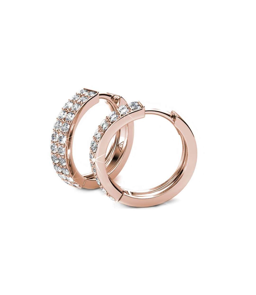 Boucles d'oreilles Glamour, Cristal d'Autriche