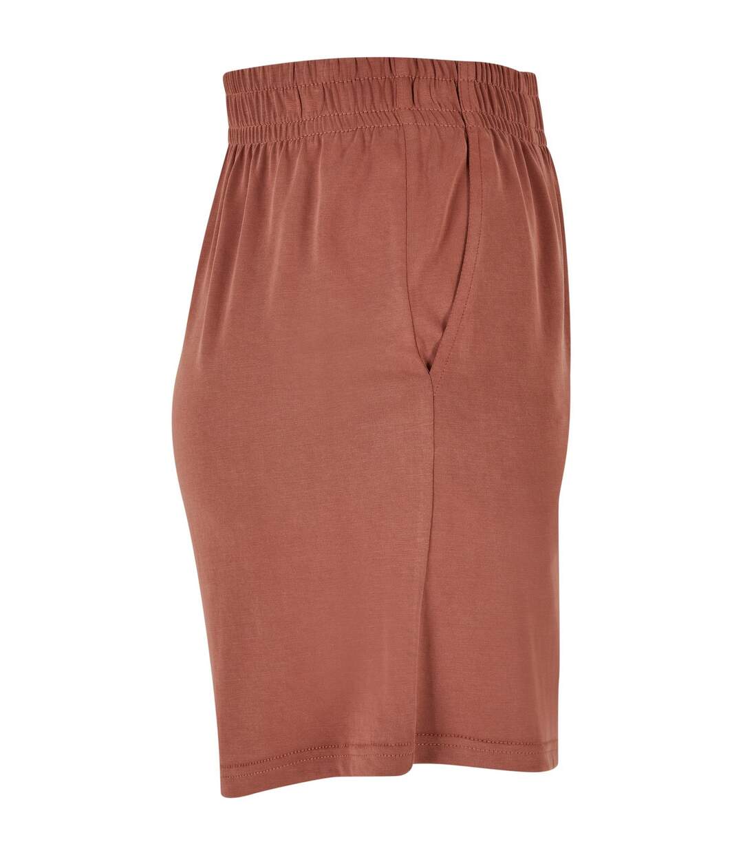 Womens/ladies Modal Shorts Terracotta Urban Classics-4