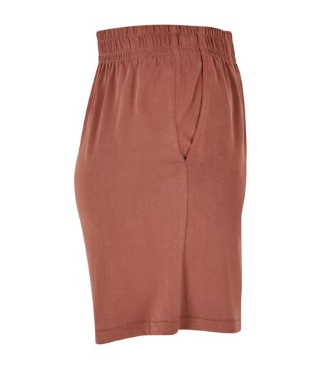 Womens/ladies Modal Shorts Terracotta Urban Classics