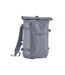 Sac À Dos Motif/style Haut À Rouler Taille Unique Bleu Gris Quadra-1