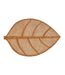 Set de Table Feuille 33x50cm Marron-1