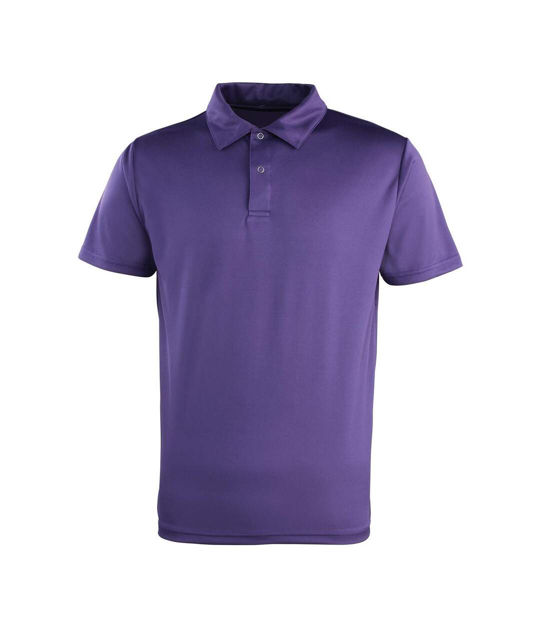 Polo coolchecker adulte violet Premier Premier