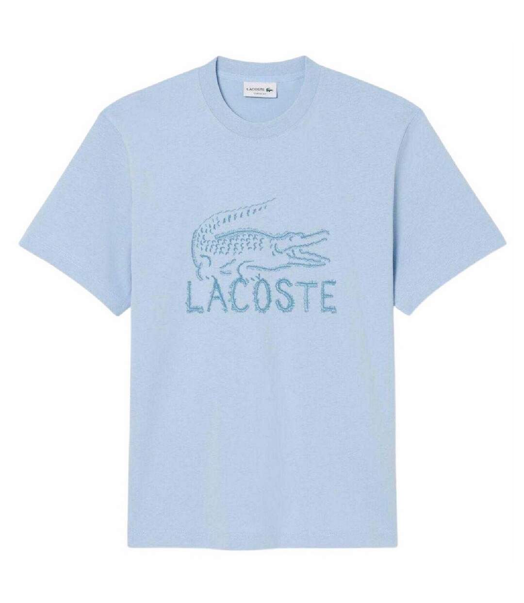 T-shirt Motif/style Logo Homme Bleu Lacoste-2