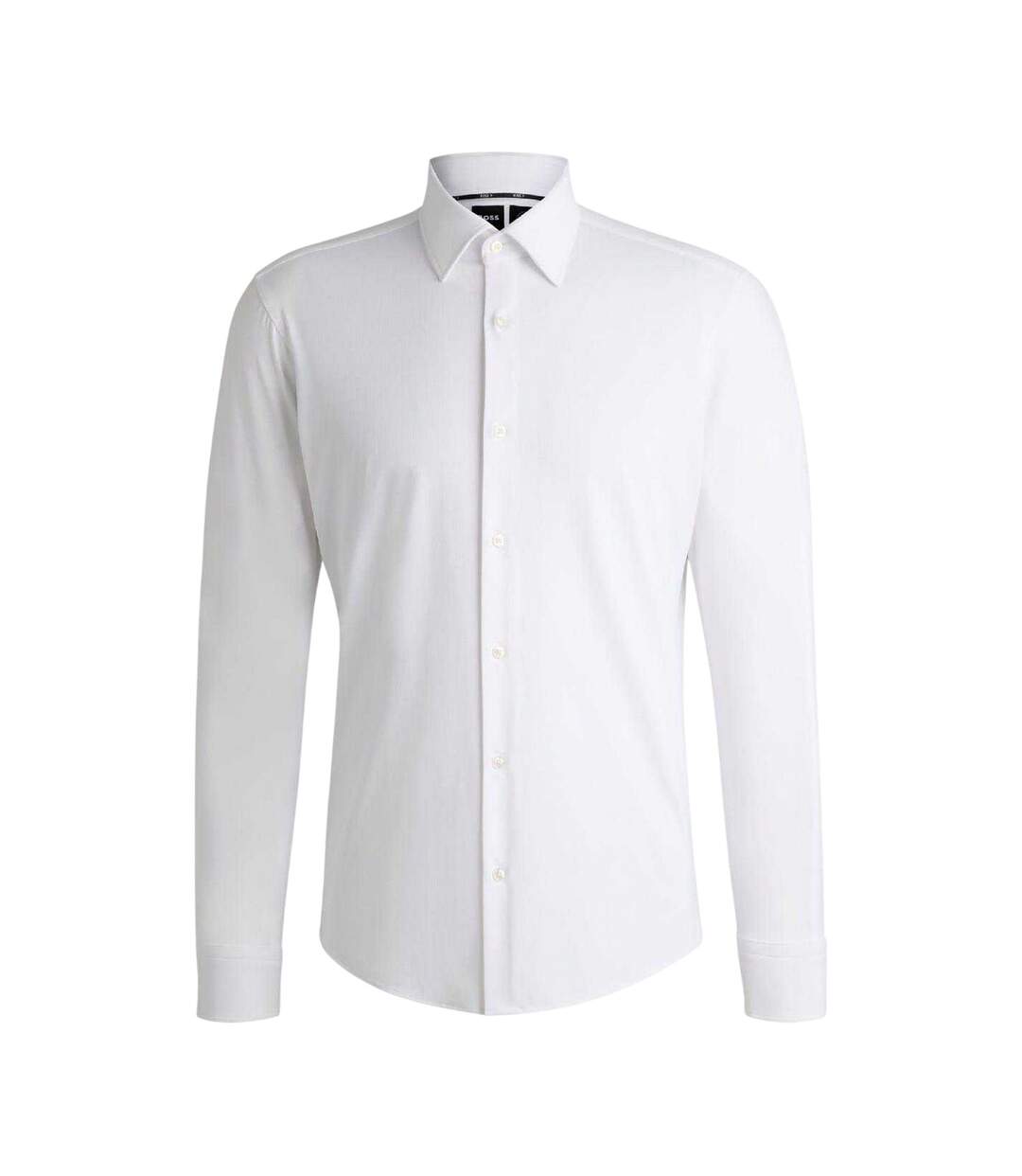 Chemise Manches Longues Motif/style Oxford Joe Homme Blanc Boss-2