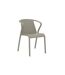 Fauteuil de Jardin Empilable Fado 76cm Taupe-1