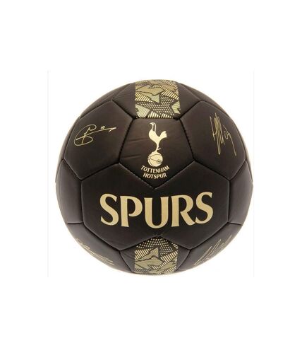 Tottenham Hotspur FC - Ballon de foot PHANTOM (Noir / Doré) (Taille 5) - UTSG22060