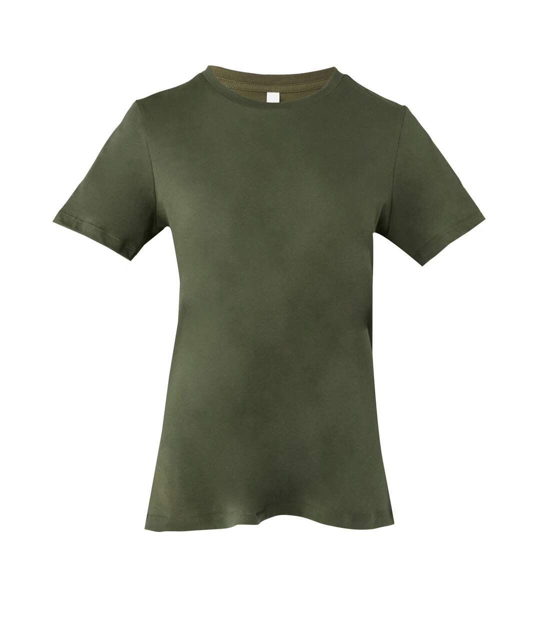 T-shirt Femme Vert Kaki Bella + Canvas-2