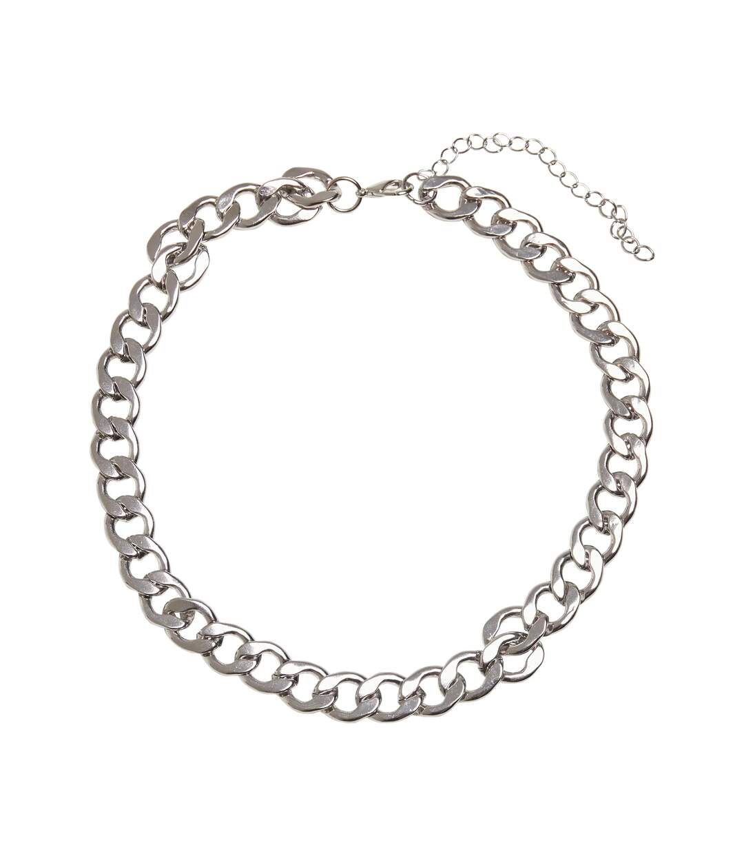Chain Necklace One Size Silver Urban Classics-1