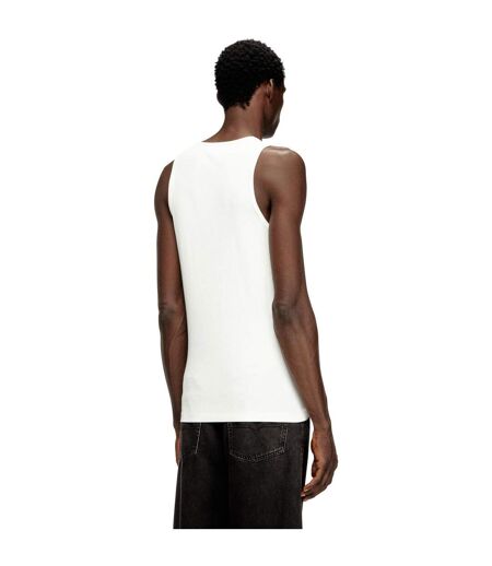 Débardeur Motif/style Logo Homme Blanc Diesel