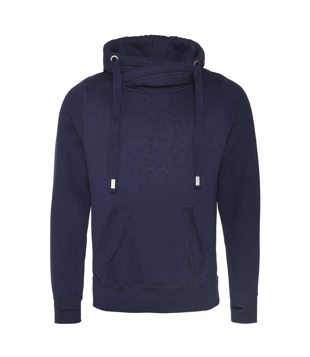 Sweat à capuche homme bleu marine Awdis