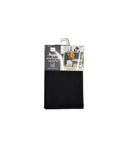 Nappe Rectangulaire Mistral 140x240cm Noir