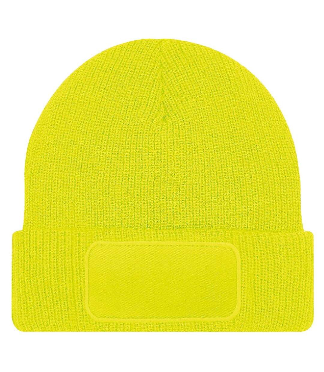 Bonnet Printer Unisexe Pour Adultes Thinsulate Jaune Fluo Beechfield-2