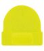Bonnet Printer Unisexe Pour Adultes Thinsulate Jaune Fluo Beechfield-2