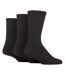 3 Pack Mens Plain Crew Sport Socks - Soft Cotton Everyday Athletic Socks-1