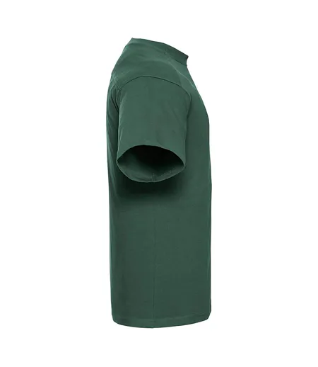 T-shirt Travail Homme Vert Bouteille Russell