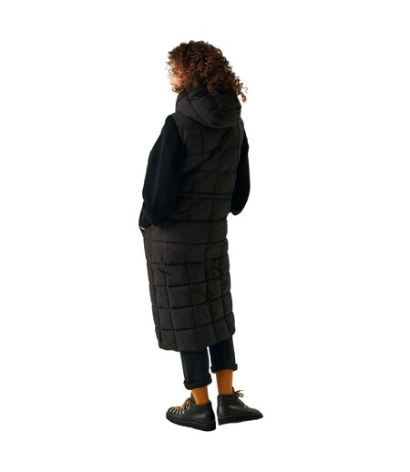 Womens/ladies Leandra Longline Gilet Black Regatta