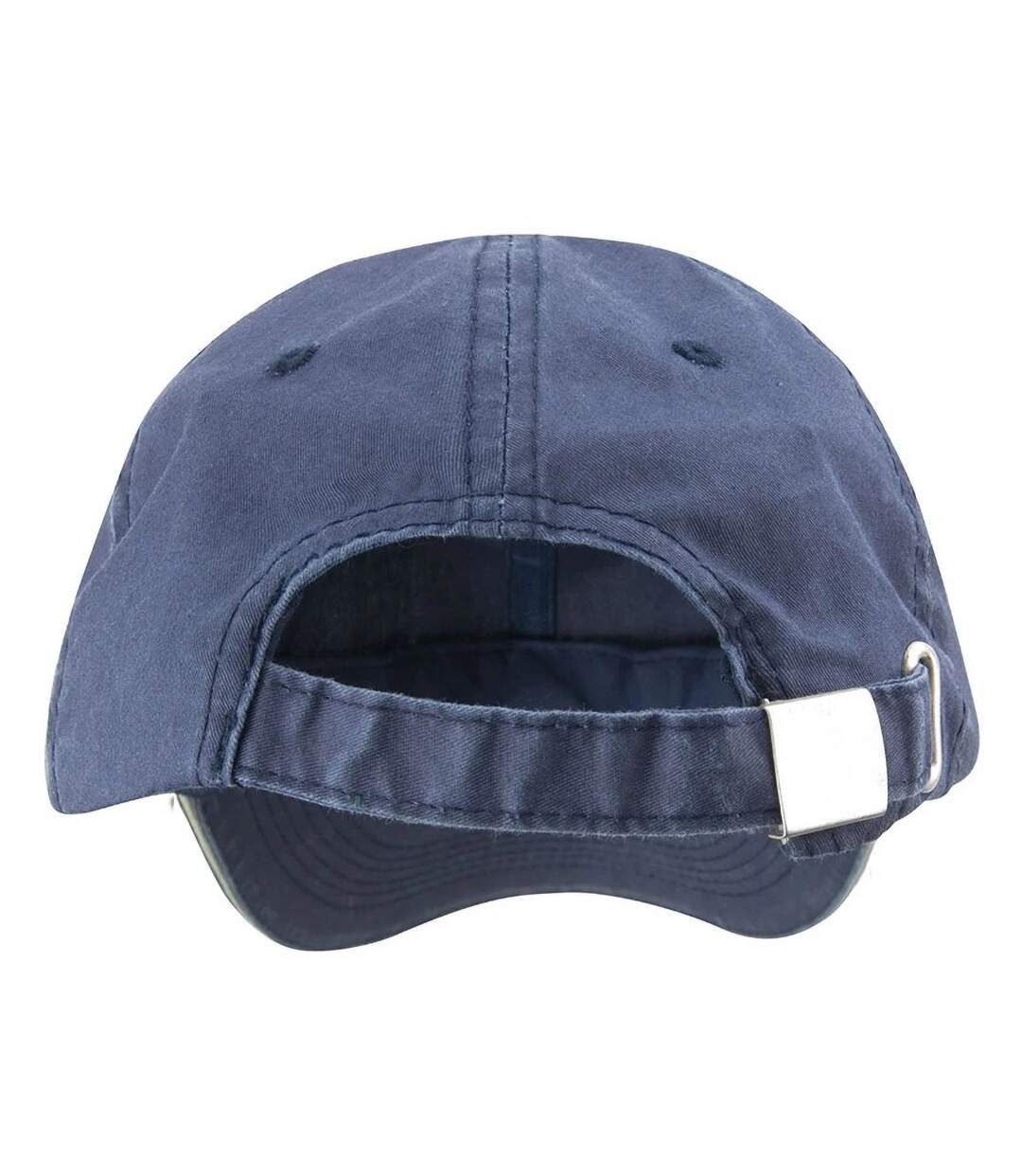 Casquette 100% coton adulte unisexe bleu marine/mastic Result