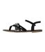 Womens/ladies Lexie Aztec Sandals Black Toms-2