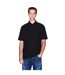 Polo Motif/style Géométrique Homme Noir Armani Exchange-4