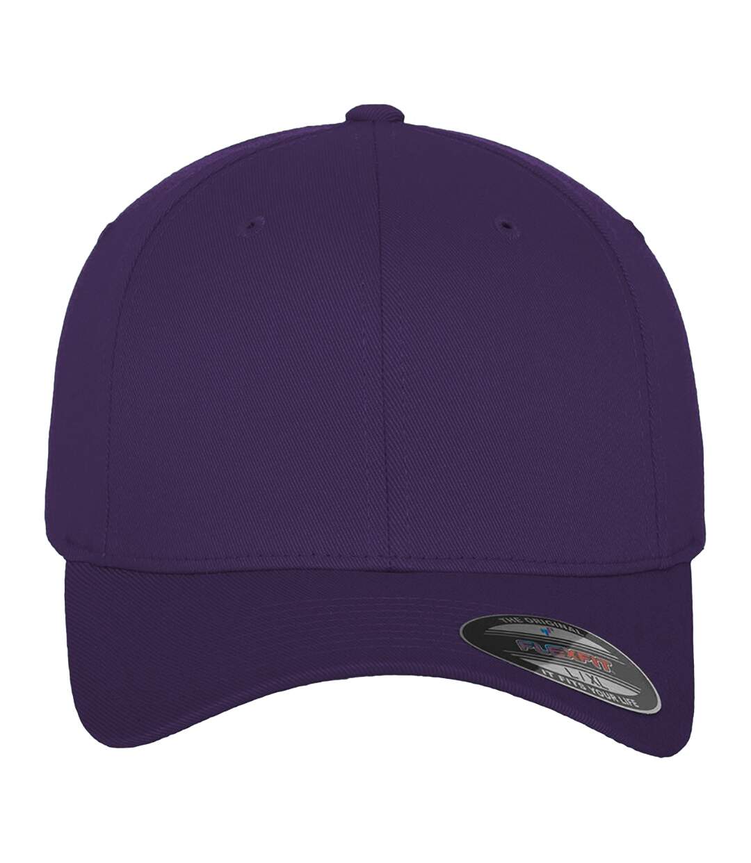 Yupoong Mens Flexfit Fitted Baseball Cap (Purple)