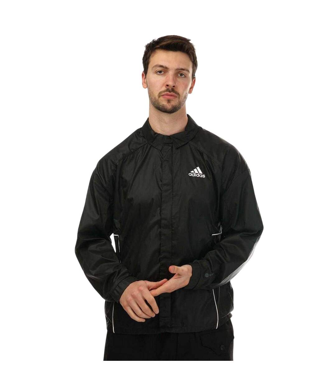 Veste Coupe-vent Traveer Homme Noir Adidas-2