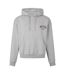 Mens Campus Logo Hoodie Grey Marl Belier-1