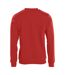 Sweat basic adulte rouge Clique