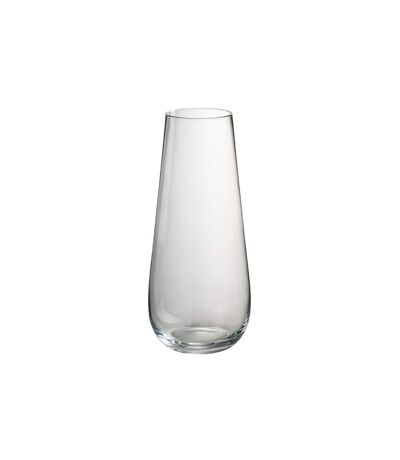 Vase Design en Verre Lyna 40cm Transparent