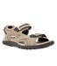 Mens Strada Faux Nubuck Sandals Sand Navy Geox-1