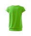 Womens/ladies City T-shirt Green Adler-2