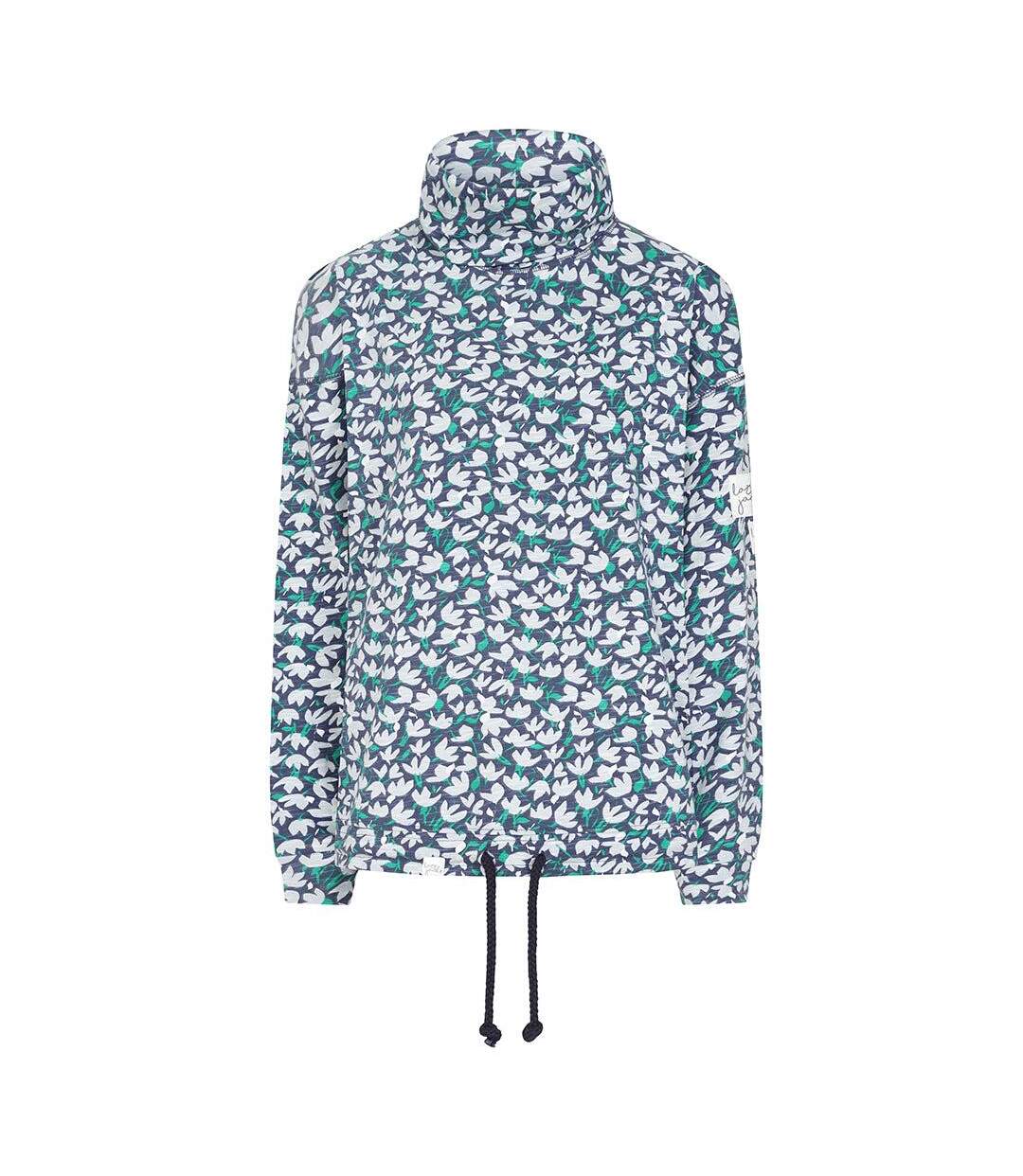 Sweat Motif/style Imprimé Femme Émeraude Lazy Jacks-2