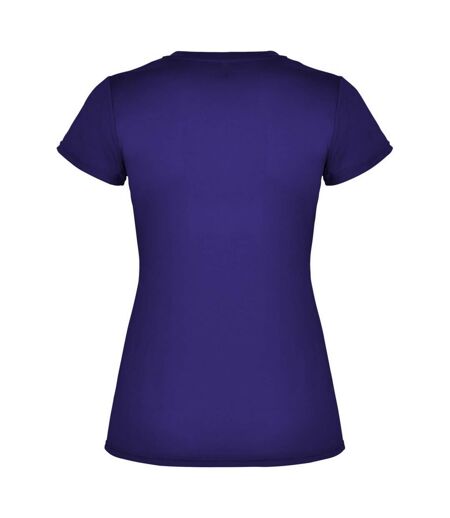 T-shirt montecarlo femme mauve Roly Roly